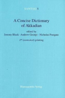 Concise Dictionary of Akkadian Akkadian-English