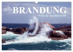 Brandung faszinierent und wild (Wandkalender 2025 DIN A3 quer), CALVENDO Monatskalender