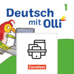 Deutsch mit Olli - Erstlesen - Ausgabe 2021 - 1. Schuljahr Mein Medienpass - Arbeitsheft Medienkompetenz - 10 Stück im Paket
