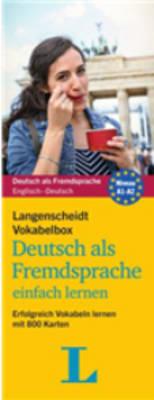 Langenscheidt Vokabelbox Deutsch als Fremdsprache - German-English Vocabulary Flash Cards (Bilingual English-German)