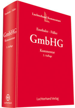 GmbHG - Kommentar