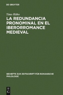 La Redundancia Pronominal En El Iberorromance Medieval