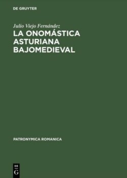 onomástica asturiana bajomedieval