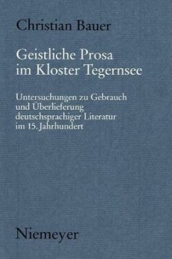Geistliche Prosa Im Kloster Tegernsee
