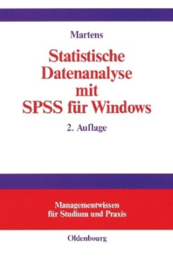 Statistische Datenanalyse Mit SPSS Für Windows