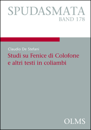 Studi su Fenice di Colofone e altri testi in coliambi