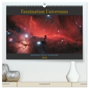 Faszination Universum (hochwertiger Premium Wandkalender 2026 DIN A2 quer), Kunstdruck in Hochglanz