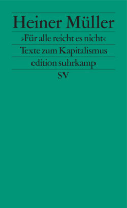 "Für alle reicht es nicht"