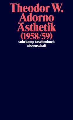 Ästhetik (1958/59)