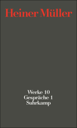 Werke, Bd. 10, Gespräche. Bd.1