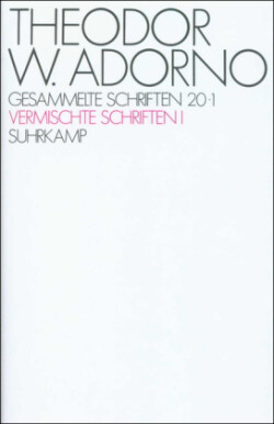 Gesammelte Schriften, Bd. 20, Gesammelte Schriften in 20 Bänden, 2 Teile