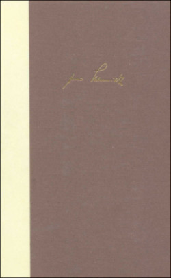 Werke, Bargfelder Ausgabe, Werkgr.1, Vorzugsausgabe, Bd. 1, Enthymesis. Léviathan. Gadir. Alexander. Brand's Haide. Schwarze Spiegel. Die Umsiedler. Aus dem Leben eines Fauns. Seelandschaft mit Pocahontas. Kosmas