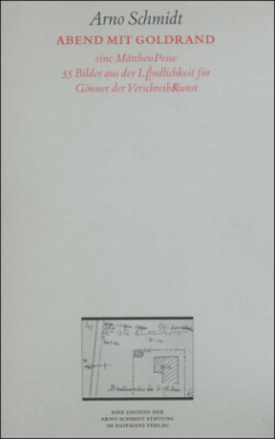 Werke, Bargfelder Ausgabe, Werkgr.4, Studienausgabe, Bd. 3, Abend mit Goldrand