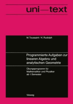 Programmierte Aufgaben zur linearen Algebra und analytischen Geometrie