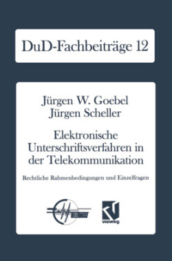 Elektronische Unterschriftsverfahren in der Telekommunikation