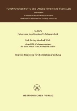 Digitale Regelung für die Drehbearbeitung