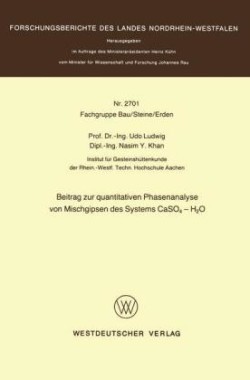 Beitrag zur quantitativen Phasenanalyse von Mischgipsen des Systems CaSO4 — H2O