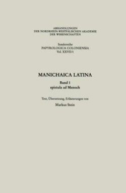 Manichaica Latina