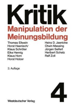 Manipulation der Meinungsbildung