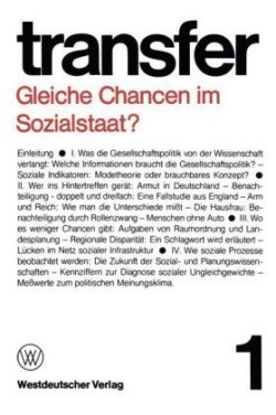 Gleiche Chancen im Sozialstaat?