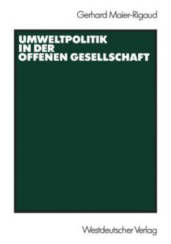 Umweltpolitik in der offenen Gesellschaft