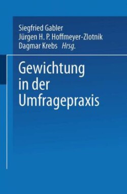 Gewichtung in der Umfragepraxis