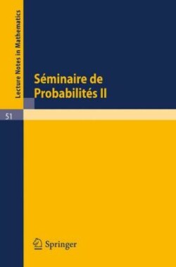 Séminaire de Probabilités II