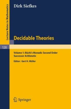 Decidable Theories