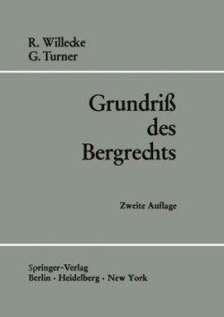 Grundriß des Bergrechts