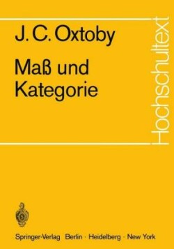 Maß und Kategorie