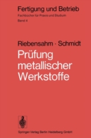 Prüfung metallischer Werkstoffe