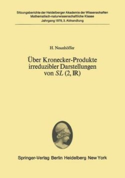 Über Kronecker-Produkte irreduzibler Darstellungen von SL (2, ?)