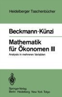 Mathematik für Ökonomen III