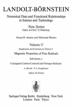 Conjugated Carbon-Centered and Nitrogen Radicals / Konjugierte Kohlenstoff- und Stickstoff-Radikale