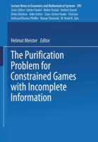 Purification Problem for Constrained Games with Incomplete Information