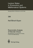 Econometric Analysis of Discrete Choice