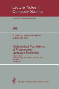 Mathematical Foundations of Programming Language Semantics