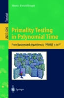 Primality Testing in Polynomial Time