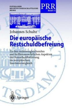 Die europäische Restschuldbefreiung