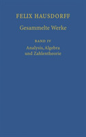 Felix Hausdorff - Gesammelte Werke Band IV