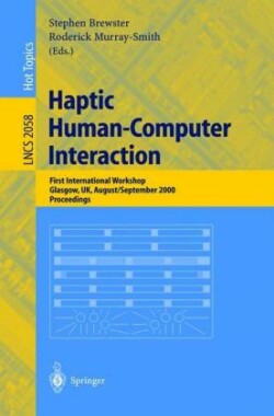 Haptic Human-Computer Interaction