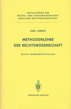 Methodenlehre der Rechtswissenschaft