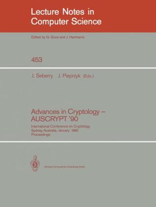 Advances in Cryptology - AUSCRYPT '90