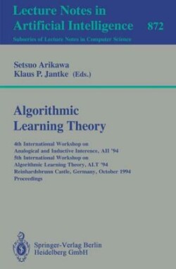 Algorithmic Learning Theory