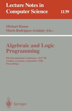 Algebraic and Logic Programming