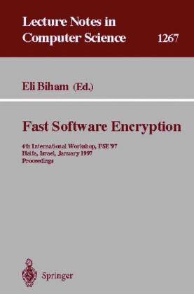 Fast Software Encryption