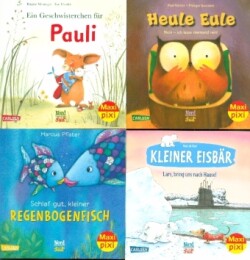 Maxi-Pixi-4er-Set 79: Bilderbuch-Stars bei Maxi Pixi (4x1 Exemplar), 4 Teile