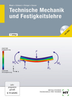 Technische Mechanik und Festigkeitslehre, m. 1 DVD-ROM