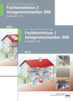 Fachkenntnisse Anlagenmechaniker SHK 1 + 2, 2 Bde.