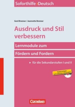 Soforthilfe Deutsch - Ausdruck und Stil verbessern - Kopiervorlagen